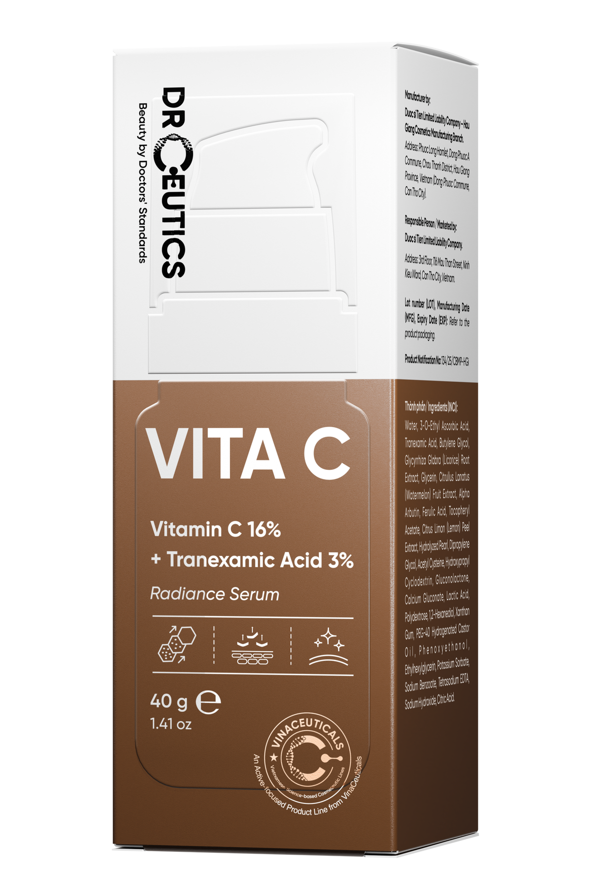 Vitamin C 16% + Tranexamic Acid 3% Radiance Serum 40g