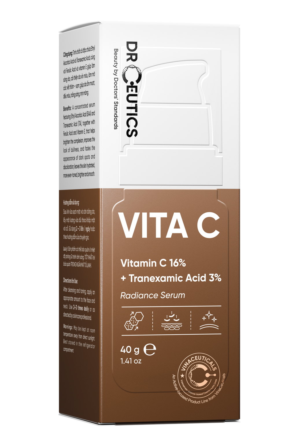 Vitamin C 16% + Tranexamic Acid 3% Radiance Serum 40g